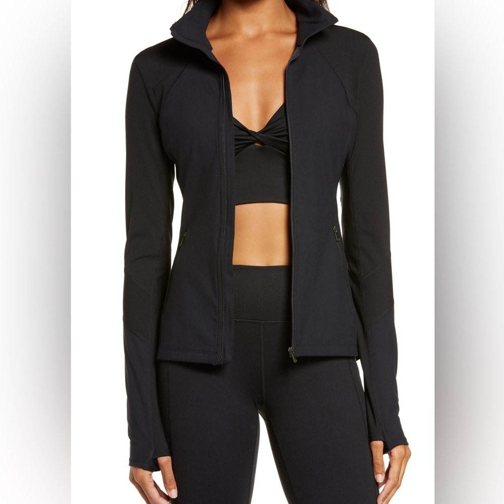 Zella Studio Lite Ribbed Jacket